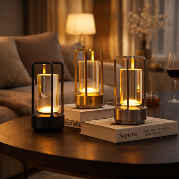 Cross-Shaped Table Lamp